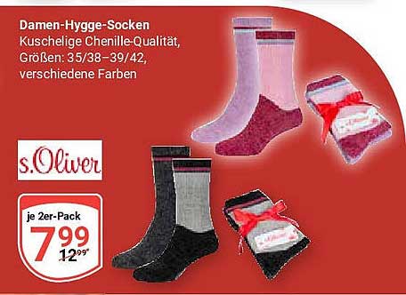 Damen-Hygge-Socken