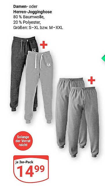 Damen- oder Herren-Jogginghose