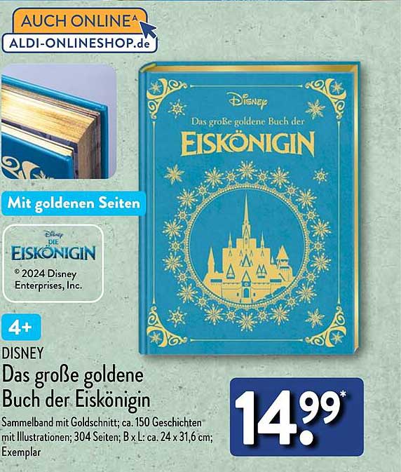 Das große goldene Buch der Eiskönigin