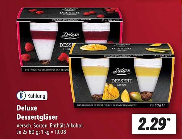 Deluxe Dessertgläser