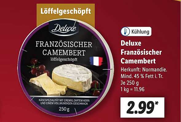 Deluxe Französischer Camembert