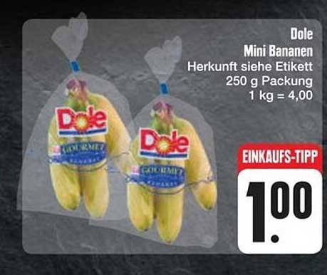 Dole Mini Bananen