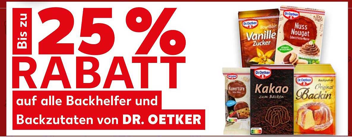 DR. OETKER Backhelfer und Backzutaten