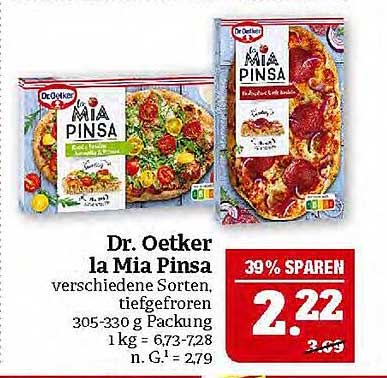 Dr. Oetker la Mia Pinsa