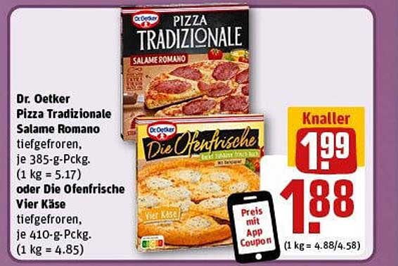 Dr. Oetker Pizza Tradizionale Salame Romano