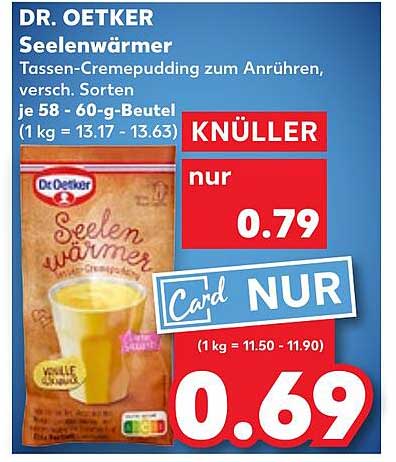 DR. OETKER Seelenwärmer