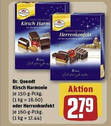 Dr. Quendt Kirsch Harmonie oder Herrenkonfekt