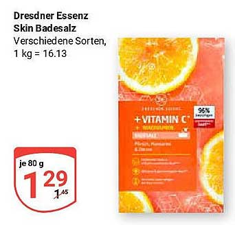 Dresdner Essenz Skin Badesalz