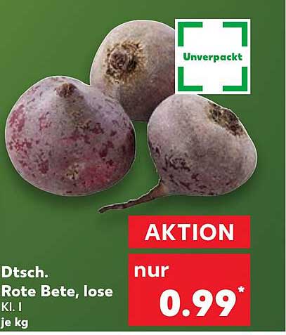 Dtsch. Rote Bete, lose