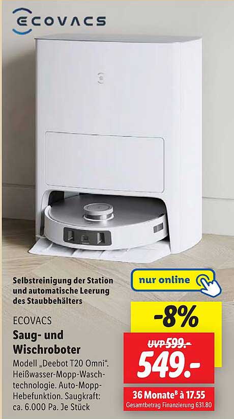 ECOVACS Saug- und Wischroboter