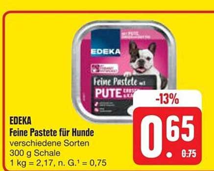 EDEKA Feine Pastete für Hunde