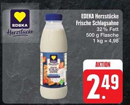 EDEKA Herzstücke Frische Schlagsahne