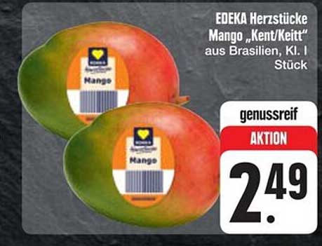 EDEKA Herzstücke Mango „Kent/Keitt“