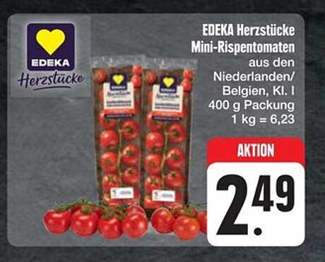 EDEKA Herzstücke Mini-Rispentomaten