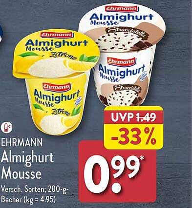 Ehrmann Almighurt Mousse