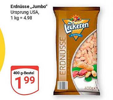 Erdnüsse „Jumbo“