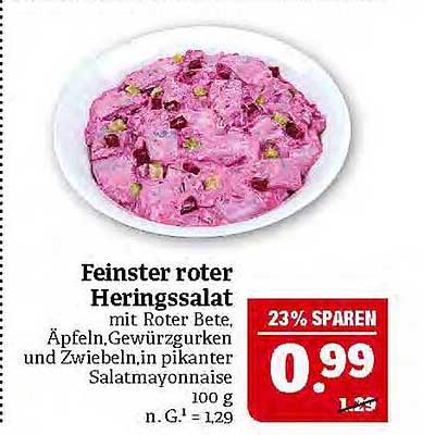 Feinster roter Heringssalat