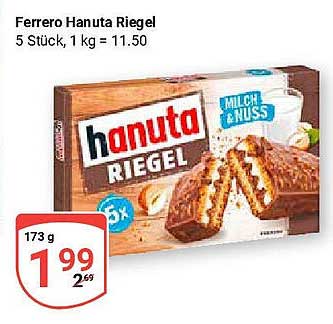 Ferrero Hanuta Riegel