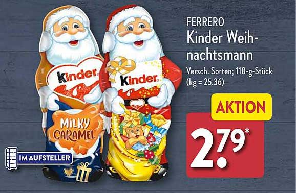 FERRERO Kinder Weihnachtsmann