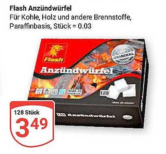 Flash Anzündwürfel