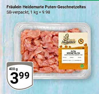 Fräulein Heidemarie Puten-Geschnetzeltes