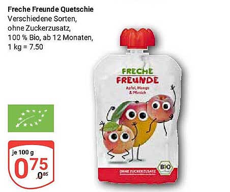 Freche Freunde Quetschie