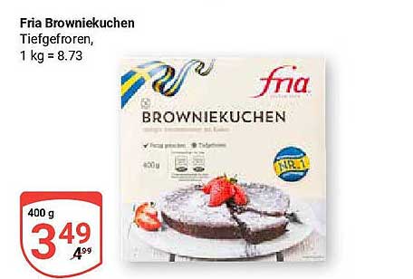 Fria Browniekuchen