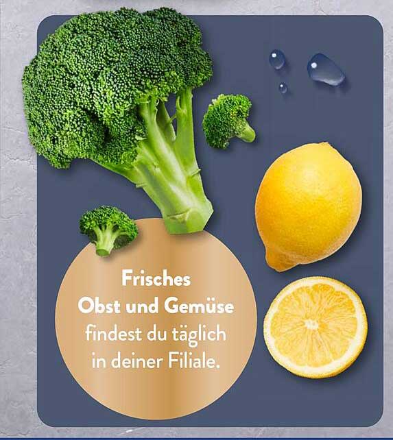 Frisches Obst und Gemüse