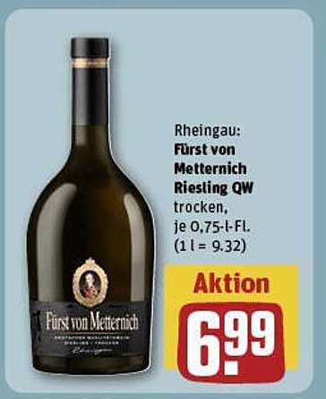 Fürst von Metternich Riesling QW trocken