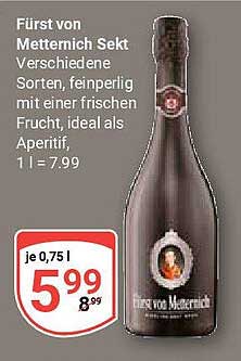 Fürst von Metternich Sekt