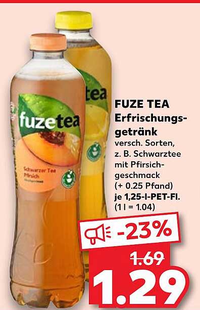 FUZE TEA Erfrischungs-getränk