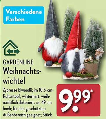 GARDENLINE Weihnachtswichtel