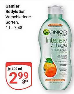 Garnier Bodylotion Intensiv 7 Tage