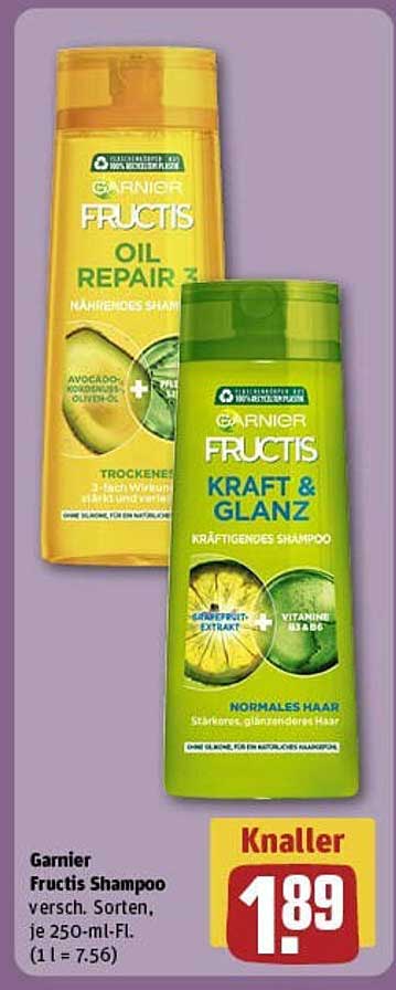 Garnier Fructis Shampoo