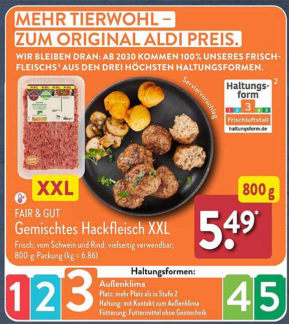 Gemischtes Hackfleisch XXL