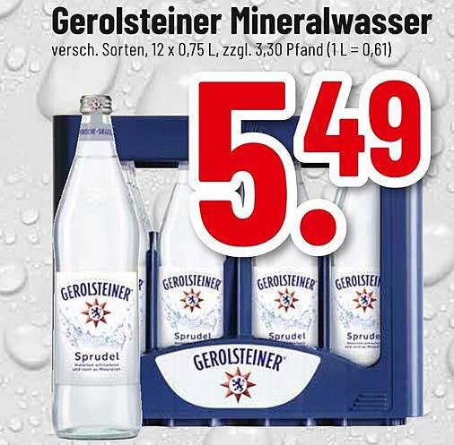 Gerolsteiner Mineralwasser