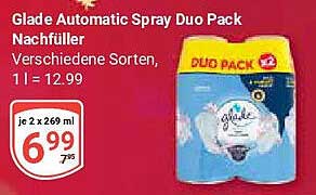 Glade Automatic Spray Duo Pack Nachfüller