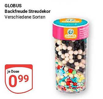 GLOBUS Backfreude Streudekor