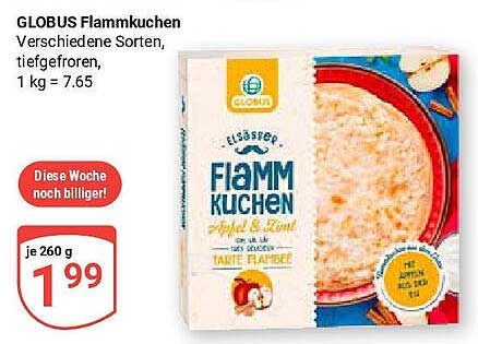 GLOBUS Flammkuchen