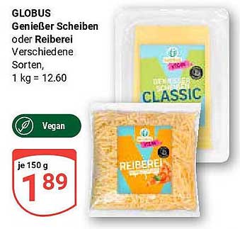 GLObUS Genießer Scheiben oder Reiberei