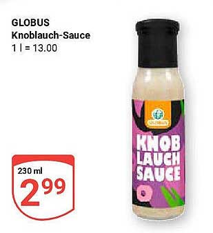 GLOBUS Knoblauch-Sauce