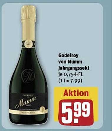 Godefroy von Mumm Jahrgangssekt