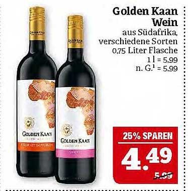 Golden Kaan Wein