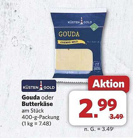 Gouda oder Butterkäse