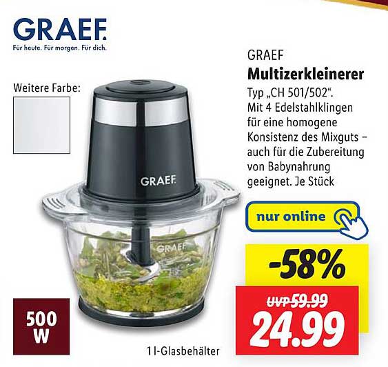 GRAEF Multizerkleinerer