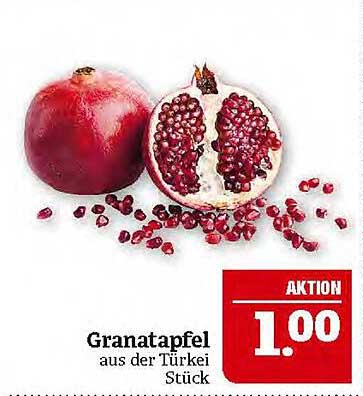 Granatapfel aus der Türkei Stück