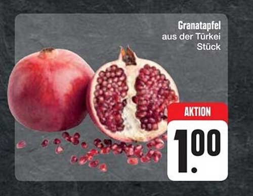 Granatapfel aus der Türkei Stück