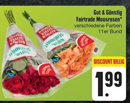 Gut & Günstig Fairtrade Moosrosen*