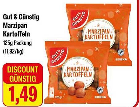 Gut & Günstig Marzipan Kartoffeln