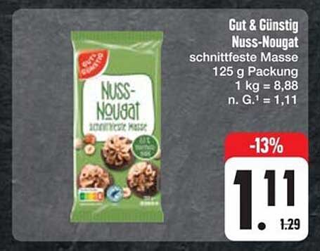 Gut & Günstig Nuss-Nougat